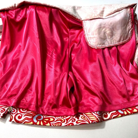 Sport Haley Golf Skort Coral Print Exposed Zipper Women’s 10 - Picture 8 of 14